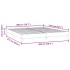 Estructura de cama sin colchón terciopelo rosa 200x210