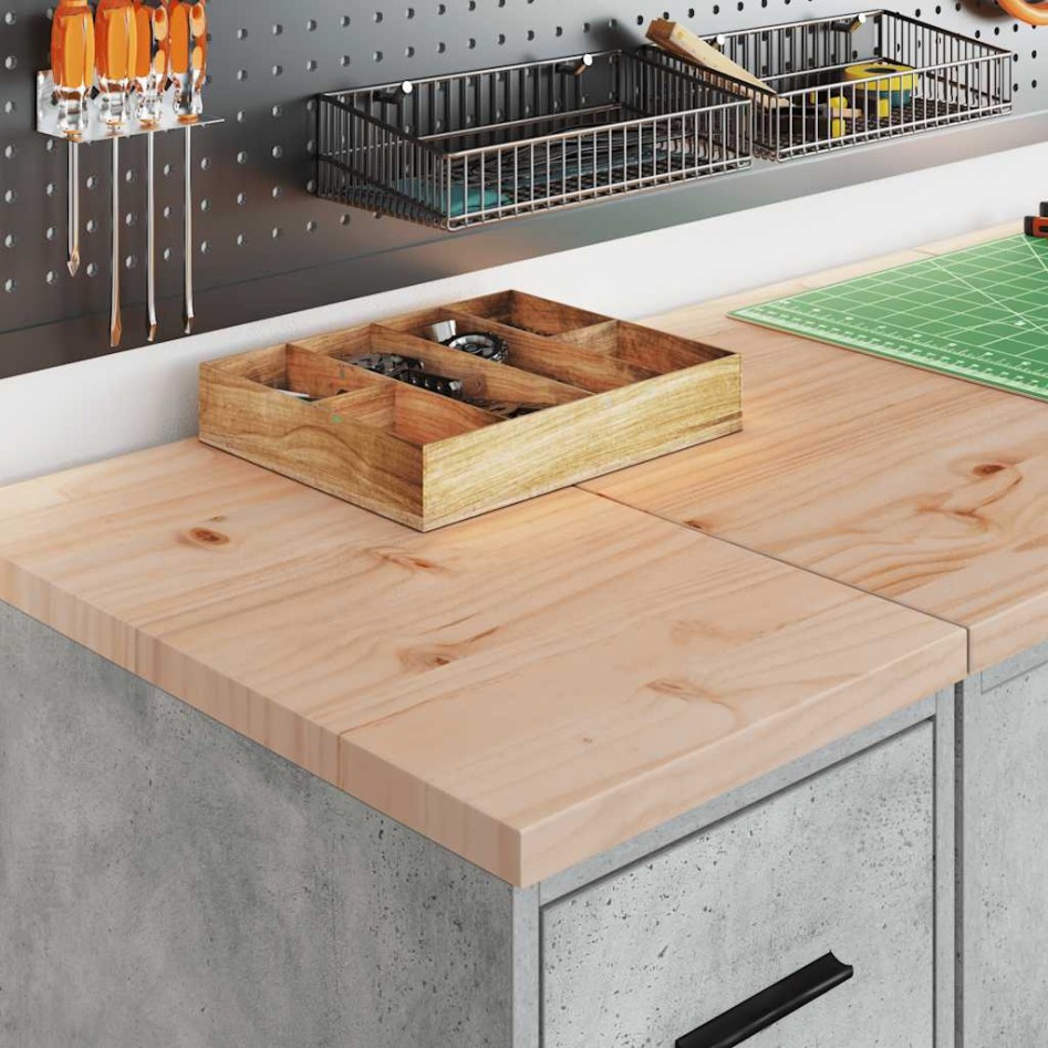 Armarios 2 uds para garaje madera de ingeniería ris