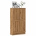 Estantería de madera ingeniería roble artisan 82,5x30,5x150