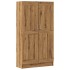Estantería de madera ingeniería roble artisan 82,5x30,5x150