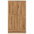 Estantería de madera ingeniería roble artisan 82,5x30,5x150