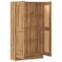 Estantería de madera ingeniería roble artisan 82,5x30,5x150