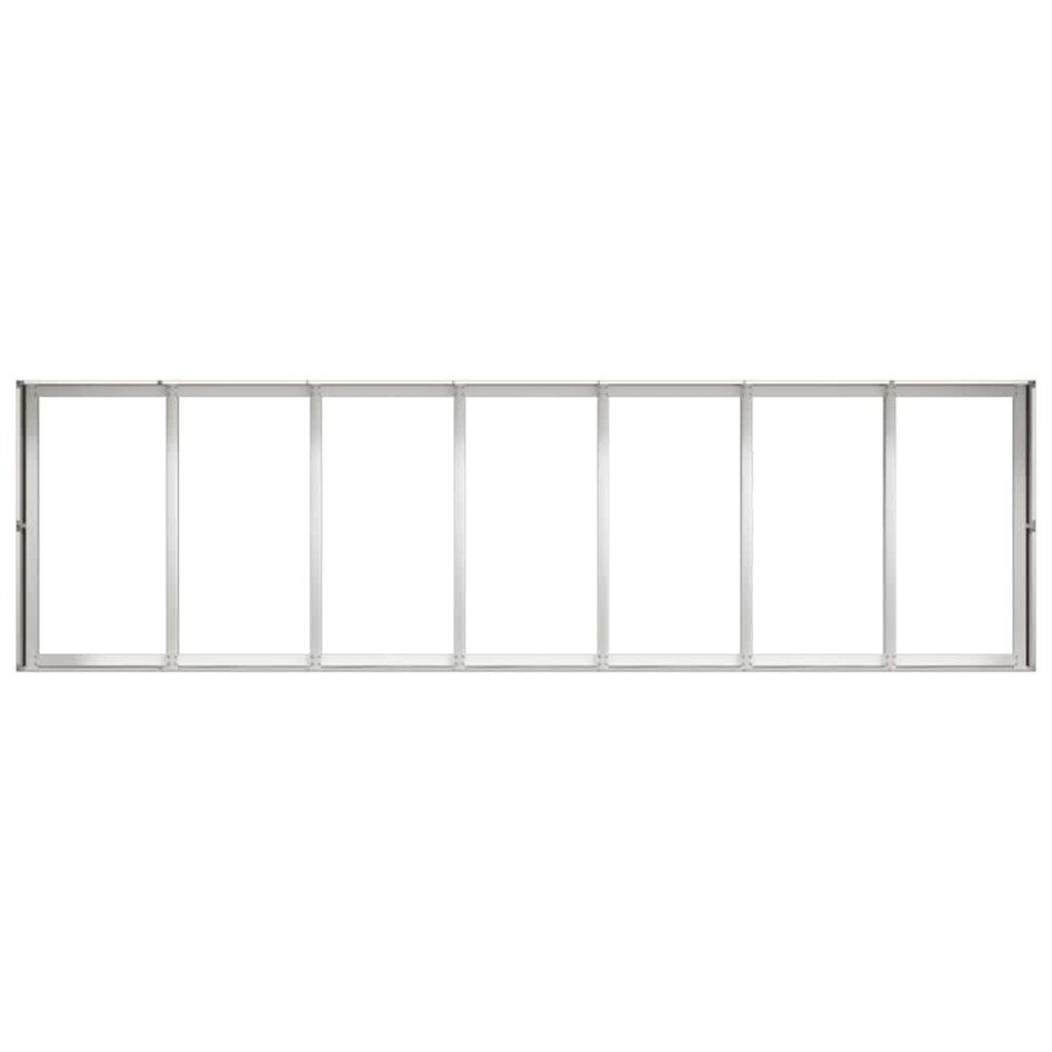 Jardinera 280x80x40 cm Acero