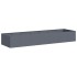 Jardinera acero gris antracita 280x80x40