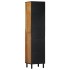 Mueble de baño de madera maciza de mango marrón 38x33x160