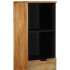 Mueble de baño de madera maciza de mango marrón 38x33x160