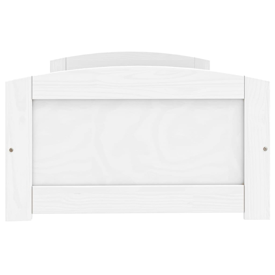 Sofá cama con 2 cajones madera maciza pino blanca IRUN