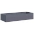 Jardinera acero gris antracita 200x80x40