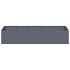 Jardinera acero gris antracita 200x80x40