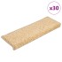 Alfombrilla escalera 30 uds 65x21x4 cm
