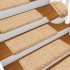 Alfombrilla escalera 30 uds 65x21x4 cm