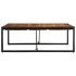 Mesa de centro 100x100x35 cm madera maciza