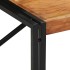 Mesa de centro 100x100x35 cm madera maciza