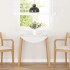 Mesa de comedor natural madera maciza roble