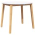 Mesa de comedor natural madera maciza roble