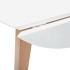 Mesa de comedor natural madera maciza roble