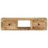 Mueble de TV de pared madera maciza mango rugosa 100x32x25