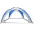 Tienda de fiesta impermeable azul