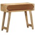 Mesa consola madera maciza de mango rugosa 90x32x75