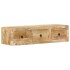 Mueble de TV de pared madera maciza mango rugosa 100x32x25