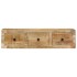 Mueble de TV de pared madera maciza mango rugosa 100x32x25