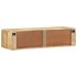 Mueble de TV de pared madera maciza mango rugosa 100x32x25