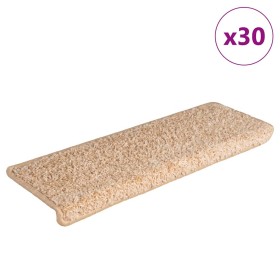 Alfombrilla escalera 30 uds 65x21x4 cm