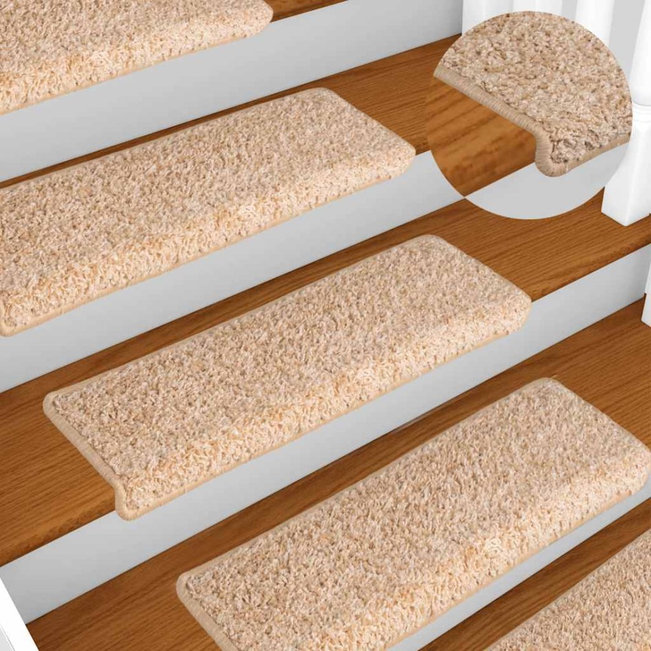 Alfombrilla escalera 30 uds 65x21x4 cm