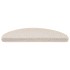 Alfombra autoadhesiva escalera sisal 30 uds 65x21x4 cm