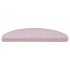 Alfombra autoadhesiva escalera sisal 30 uds 65x21x4 cm