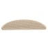 Alfombra autoadhesiva escalera sisal 30 uds 56x17x3 cm