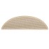 Alfombra autoadhesiva escalera sisal 30 uds 56x17x3 cm