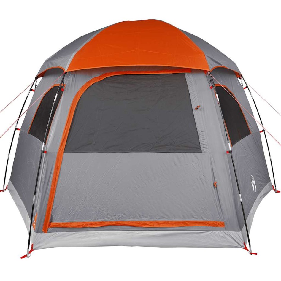 Tienda familiar Igloo para 6 personas impermeable gris