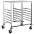 Carro con bandejas y 12 contenedores GN 75x55x87
