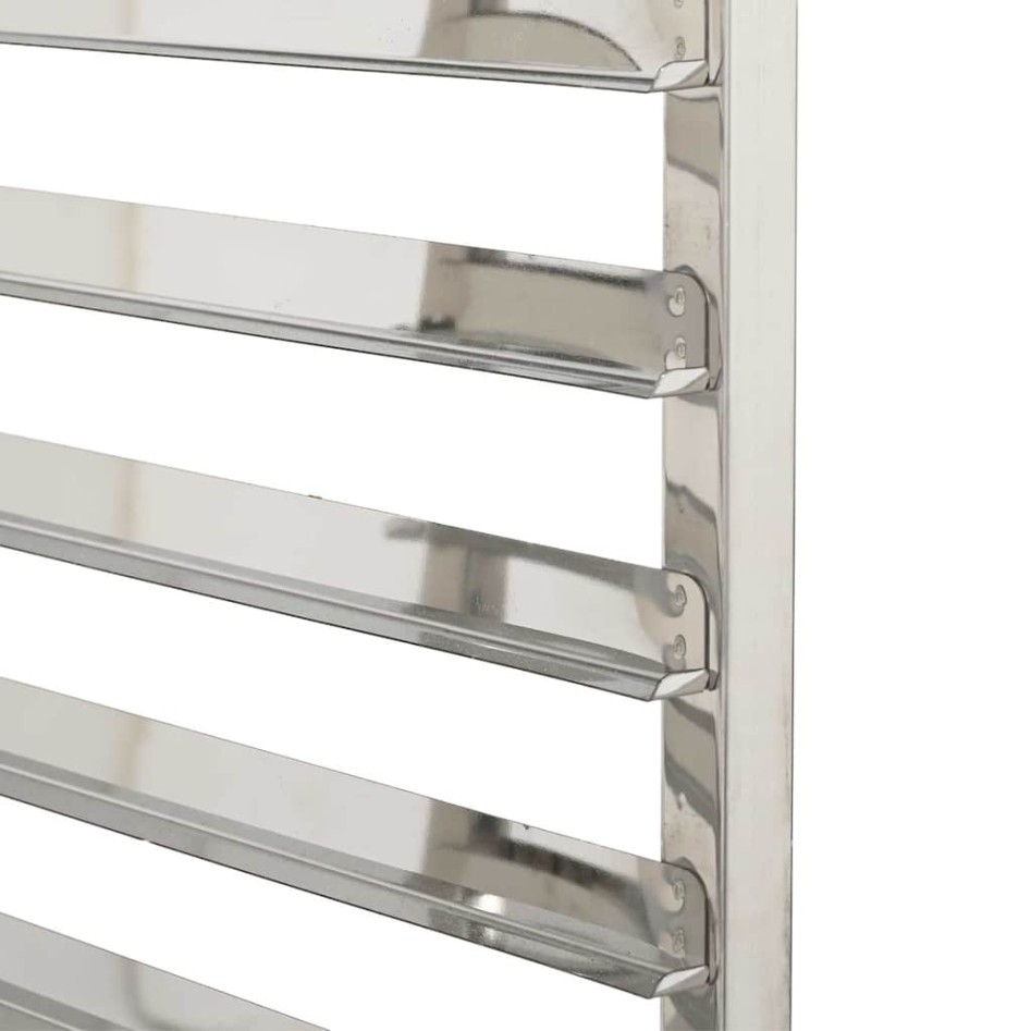 Carro con bandejas y 12 contenedores GN 75x55x87