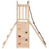 Parque infantil de exterior madera maciza de