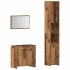 Juego de muebles de baño 3 piezas madera ingeniería