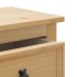 Juego de muebles de baño Corona 3 pzas madera maciza