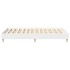 Estructura de cama sin colchón blanca 120x190 cm