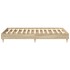 Estructura de cama sin colchón roble Sonoma 120x190 cm