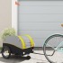 Remolque para bicicleta hierro negro y amarillo 30