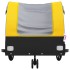 Remolque para bicicleta hierro negro y amarillo 30