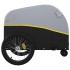Remolque para bicicleta hierro negro y amarillo 30