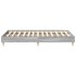 Estructura de cama sin colchón gris Sonoma 120x200