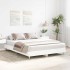 Estructura de cama sin colchón blanca 150x200