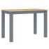 Juego de comedor Panama 3 pzas madera maciza de pino