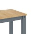 Juego de comedor Panama 3 pzas madera maciza de pino