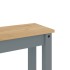Juego de comedor Panama 3 pzas madera maciza de pino