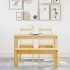 Juego de comedor Panama 4 pzas madera maciza de