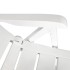 Set de mesa y sillas bistró de jardín 3 piezas plástico